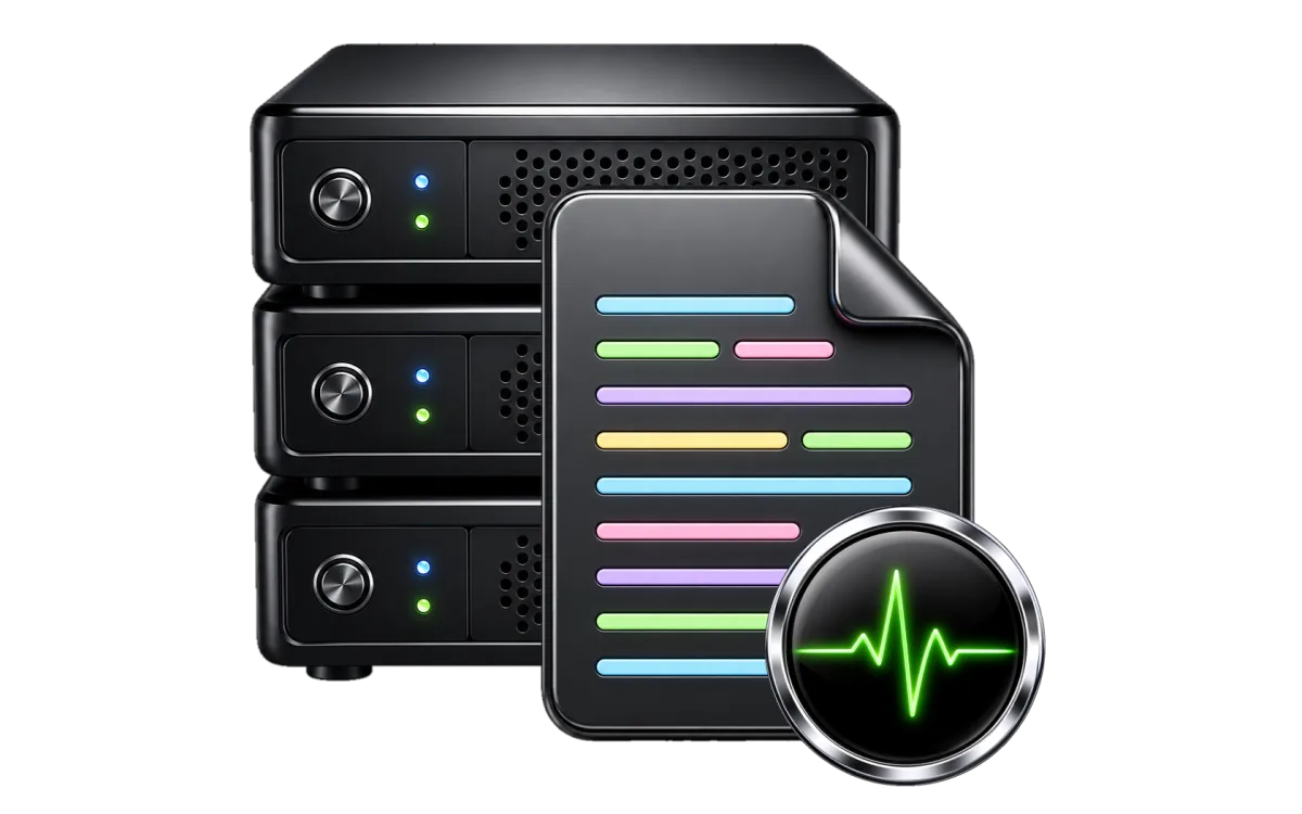 LogRaker bringing remote servers, local log files, and a live pulse monitor into one window.